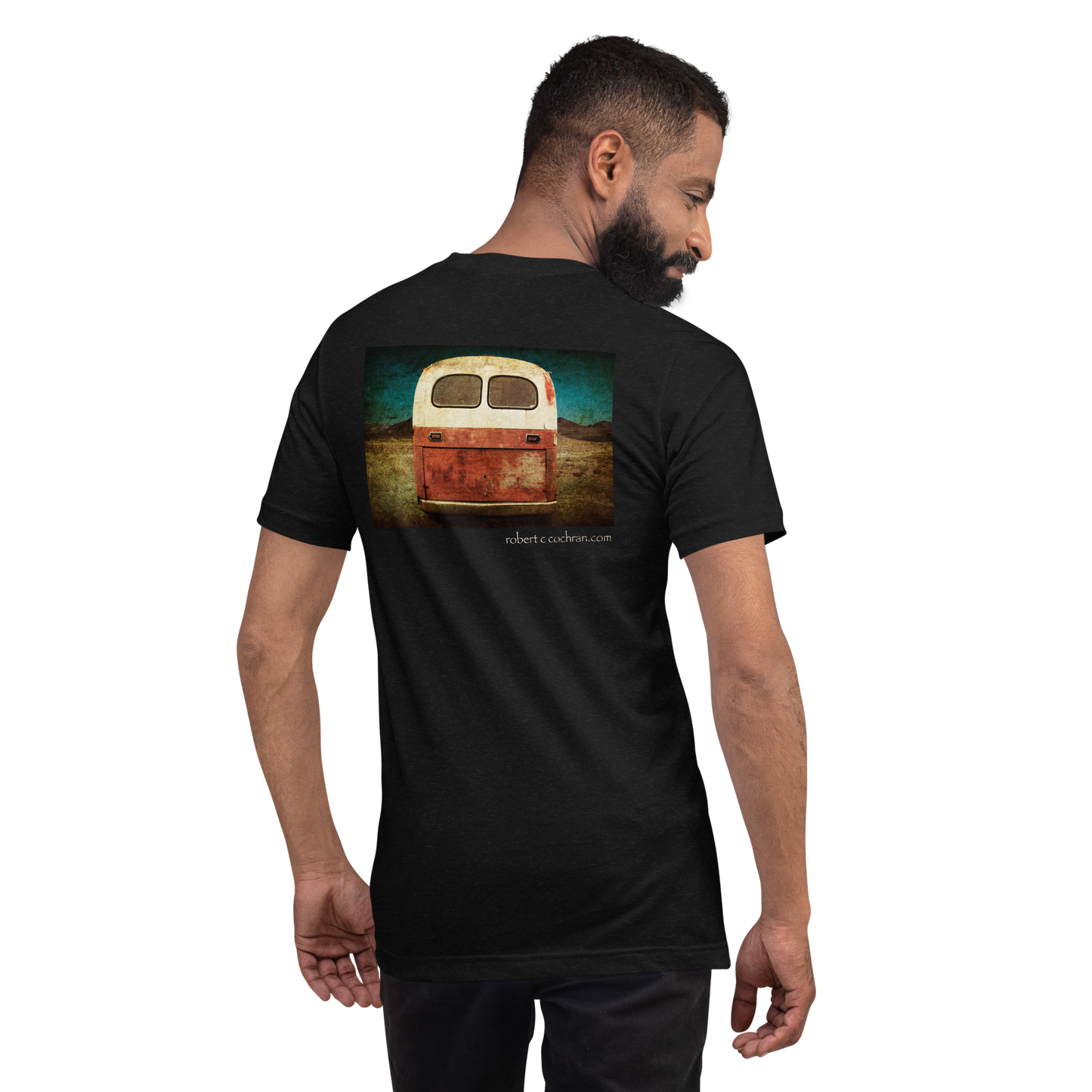 Bus In The Desert_Unisex t-shirt