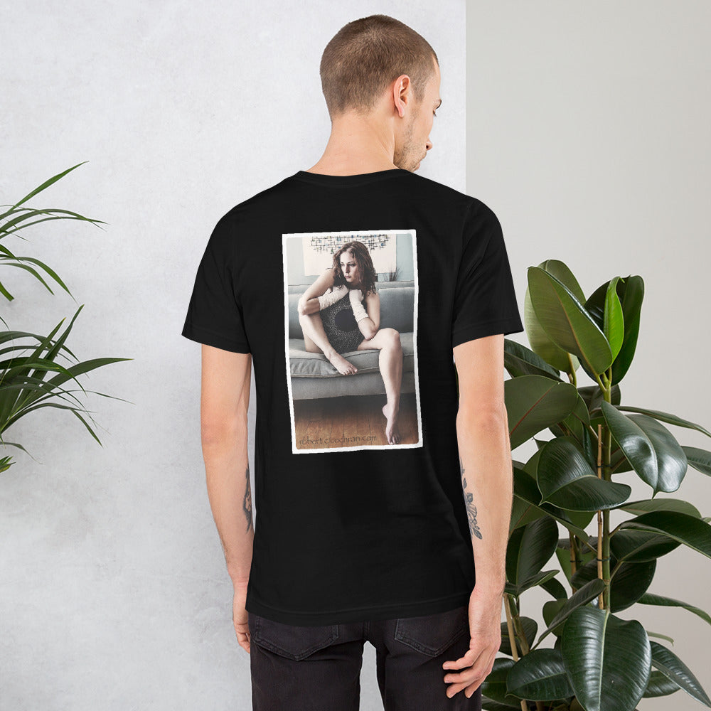 Woman With Hat_Unisex t-shirt