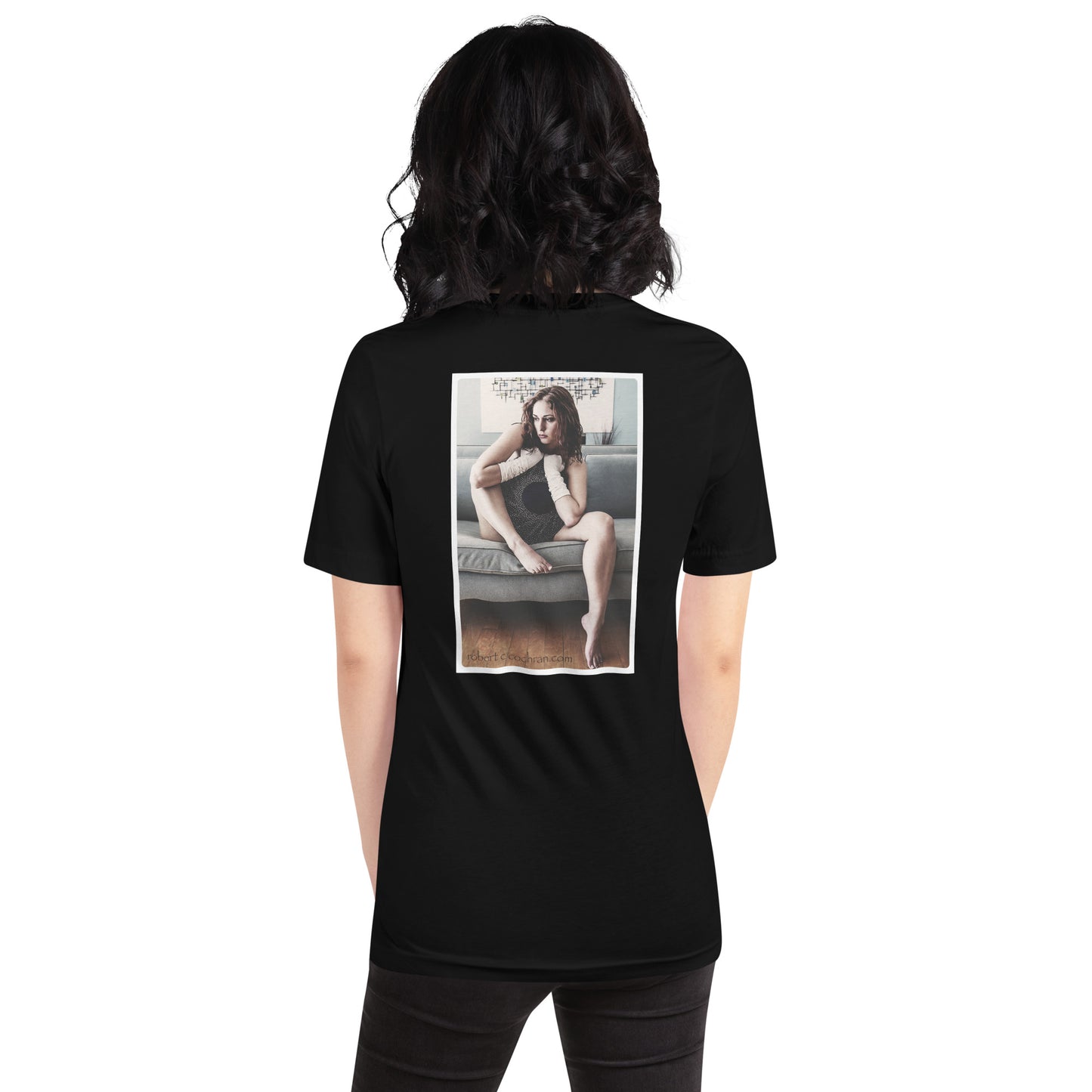 Woman With Hat_Unisex t-shirt