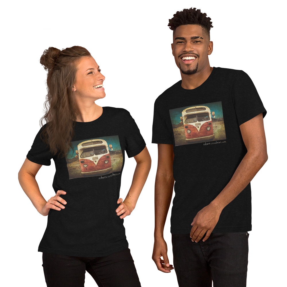 Bus In The Desert_Unisex t-shirt