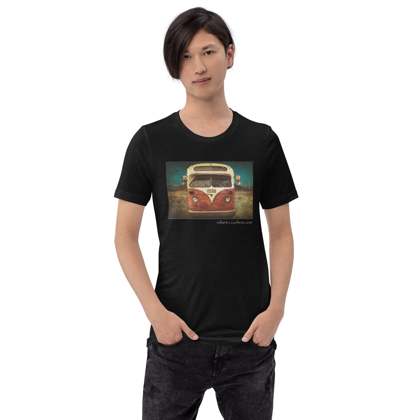 Bus In The Desert_Unisex t-shirt